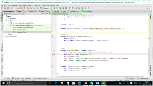 How to Debug Code with Android Studio - GlobalSQA